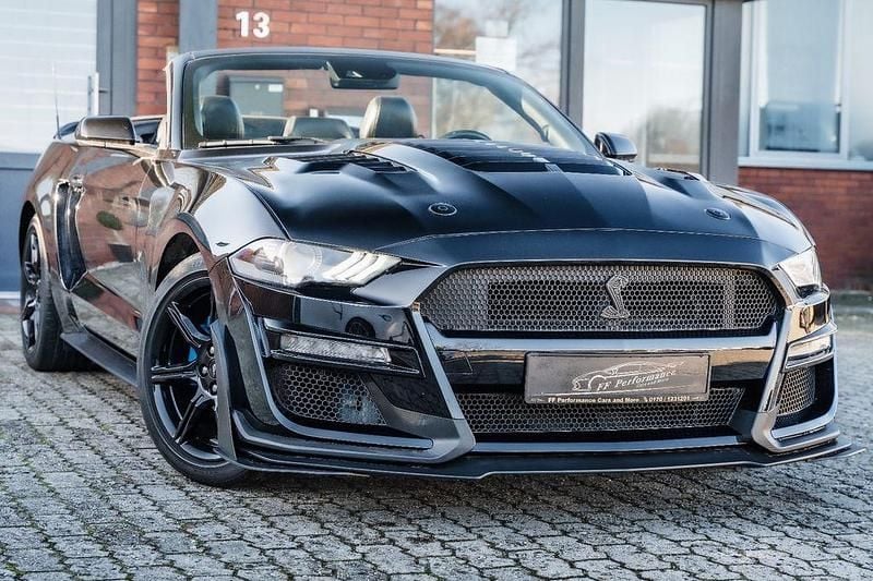 Schwarz Gebraucht 2023 Ford Mustang S Cabrio | 30.199 € (Etwas zu teuer) - Bild 1/4