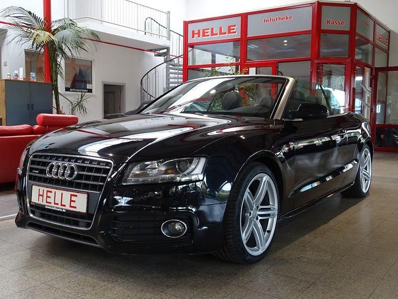 Gebraucht Audi A5 Cabriolet S-Line 211 PS (155 kW) 2011 Schwarz Cabrio