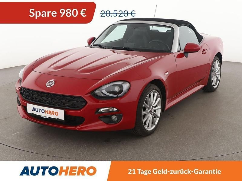 Rot Gebraucht 2019 Fiat 124 Spider Lusso Cabrio | 19.060 € (Fairer Preis) - Bild 1/3