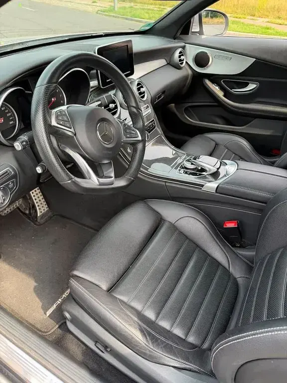 Gebraucht Mercedes C180 AMG line 156 PS (114 kW) 2017 Silber Cabrio