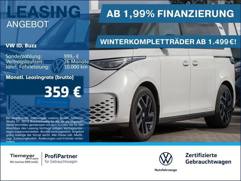 Weiß Gebraucht 2023 VW ID. Buzz Pro Van | 45.440 € (Guter Preis) - Bild 1/4