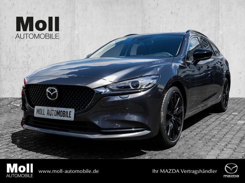 Machine grey metallic Neu 2024 Mazda 6 Homura-Line Kombi | 37.900 € (Fairer Preis) - Bild 1/4