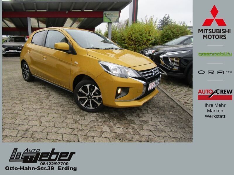 Gelb Neu 2025 Mitsubishi Space Star Select+ Limousine | 16.990 € - Bild 1/4