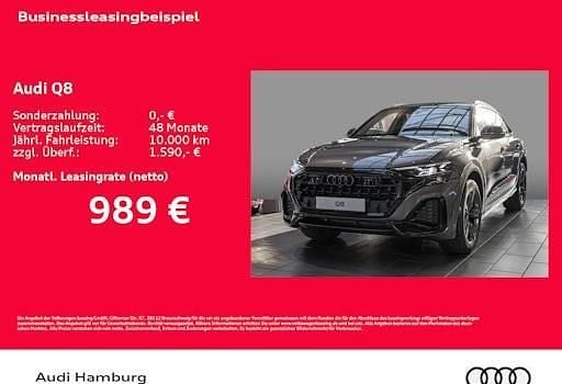 Neu Audi Q8 Ambiente 286 PS (210 kW) 2025 Grau SUV