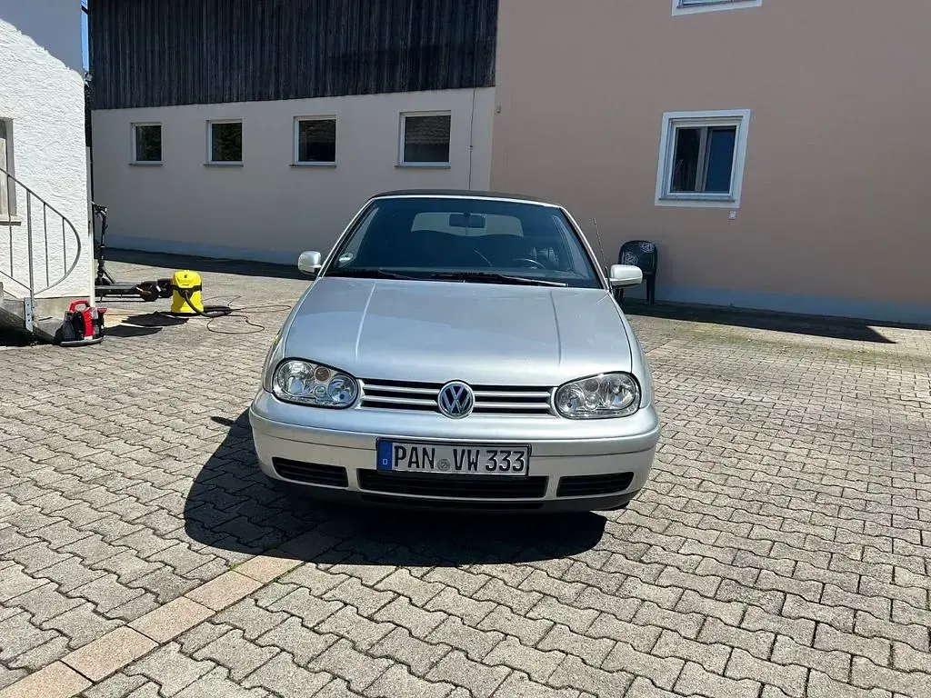 Gebraucht VW Golf Cabriolet 116 PS (85 kW) 2002 Silber Cabrio