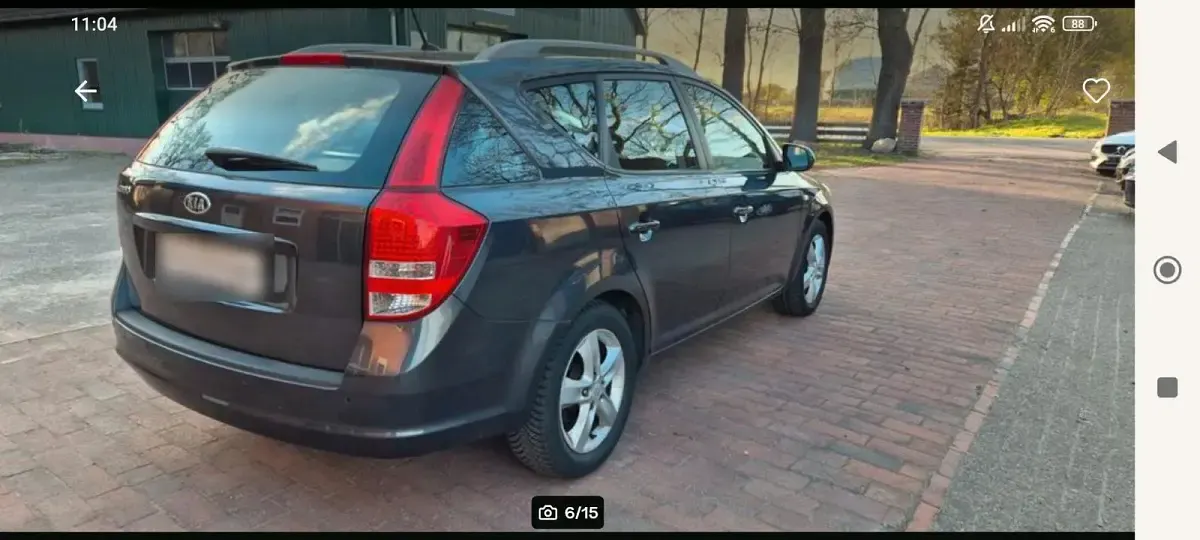 Used Kia Ceed 90 HP (66 kW) 2012 Black Hatchback