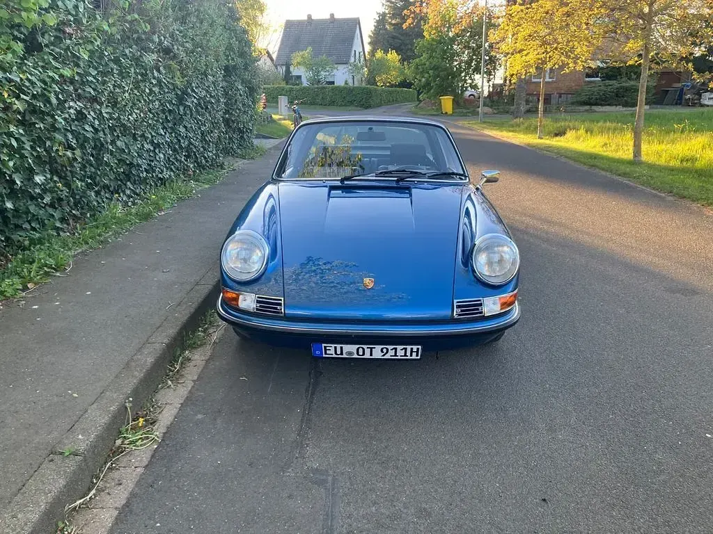 Gebraucht Porsche 911 165 PS (121 kW) 1972 Blau Cabrio