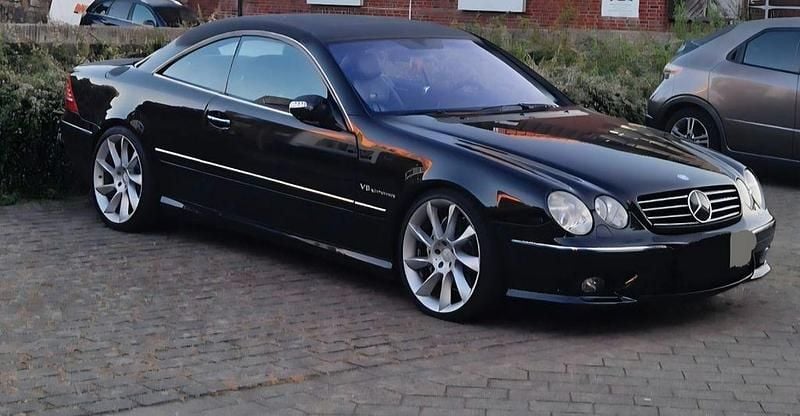 Schwarz Gebraucht 2003 Mercedes CL55 AMG AMG Coupé | 22.500 € (Superpreis) - Bild 1/4