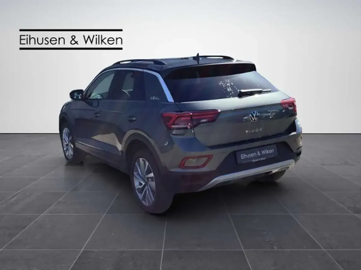 Gebraucht VW T-Roc Goal 150 PS (110 kW) 2026 Indiumgrau metallic / schwarz SUV