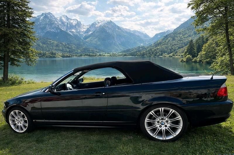 Gebraucht BMW 320 Cabriolet 170 PS (125 kW) 2003 Schwarz Cabrio