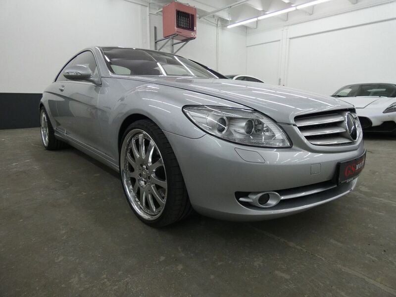 Silber Gebraucht 2009 Mercedes CL500 Exclusive Coupé | 21.999 € (Superpreis) - Bild 1/4