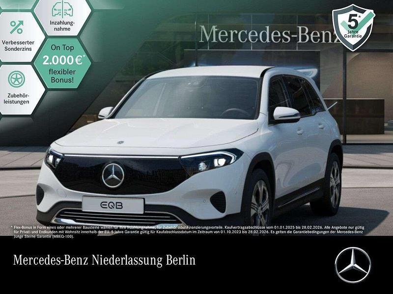 Polarweiß Gebraucht 2024 Mercedes EQB250 Advanced SUV | 36.990 € (Fairer Preis) - Bild 1/3