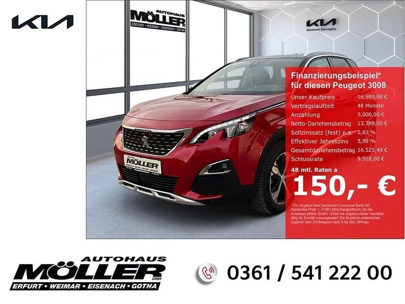 Brugt Peugeot 3008 Crossway 131 HK (96 kW) 2018 SUV