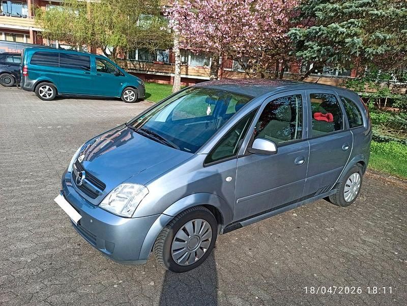 Gebraucht Opel Meriva Edition 101 PS (74 kW) 2005 Silber Van / Kleinbus