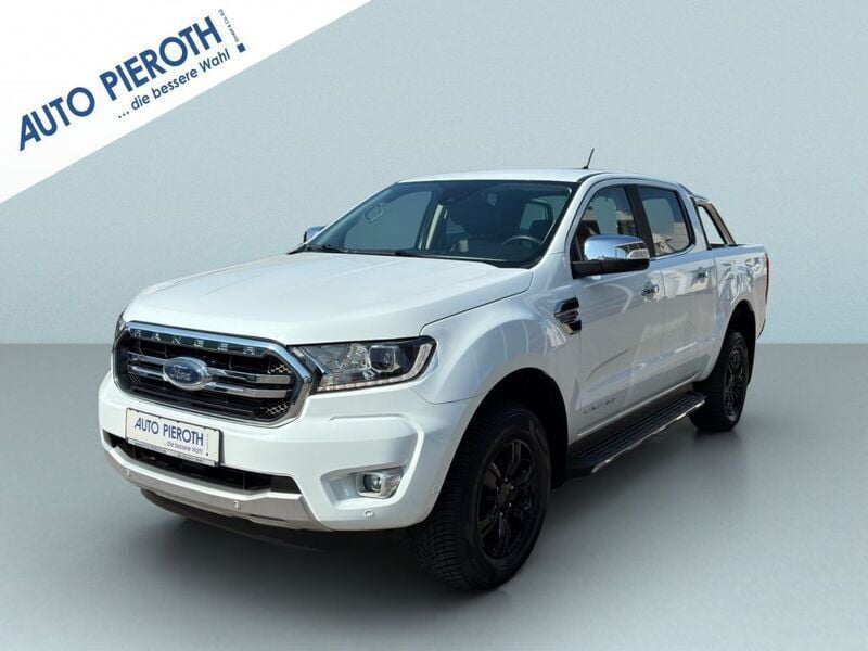 Frostweiß Gebraucht 2021 Ford Ranger Limited Abholung | 32.850 € (Superpreis) - Bild 1/4
