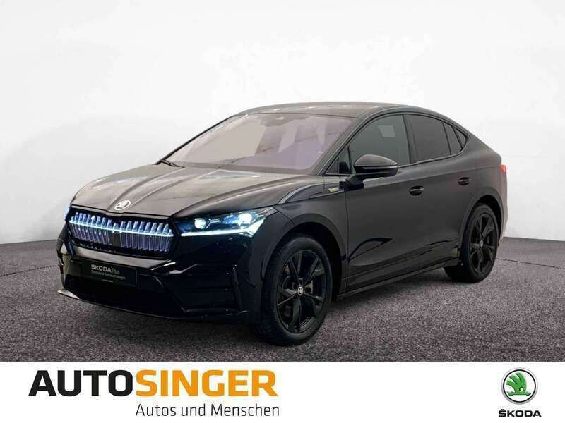 Black magic perleffekt met. Gebraucht 2024 Skoda Enyaq iV RS SUV | 48.990 € (Etwas zu teuer) - Bild 1/4