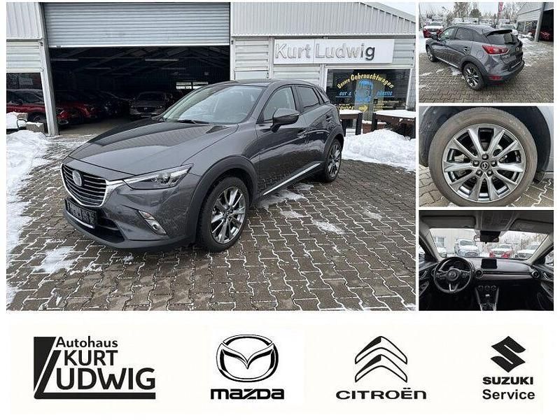 Gebraucht Mazda CX-3 Kizoku Intense 150 PS (110 kW) 2017 Matrixgrau metallic SUV