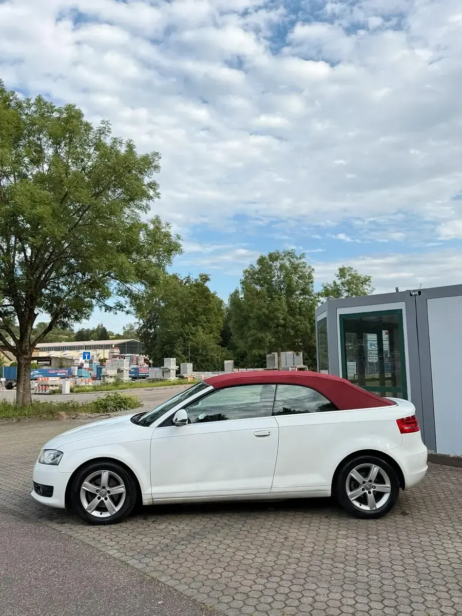 Gebraucht Audi A3 Cabriolet 140 PS (102 kW) 2008 Weiß Cabrio
