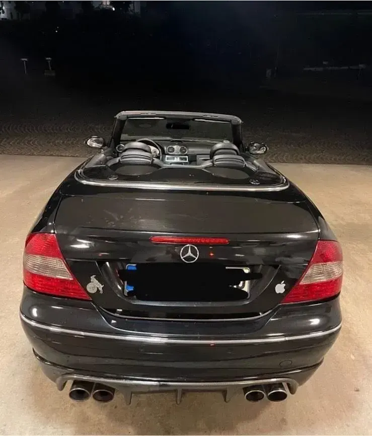Gebraucht Mercedes CLK350 272 PS (200 kW) 2005 Schwarz Cabrio