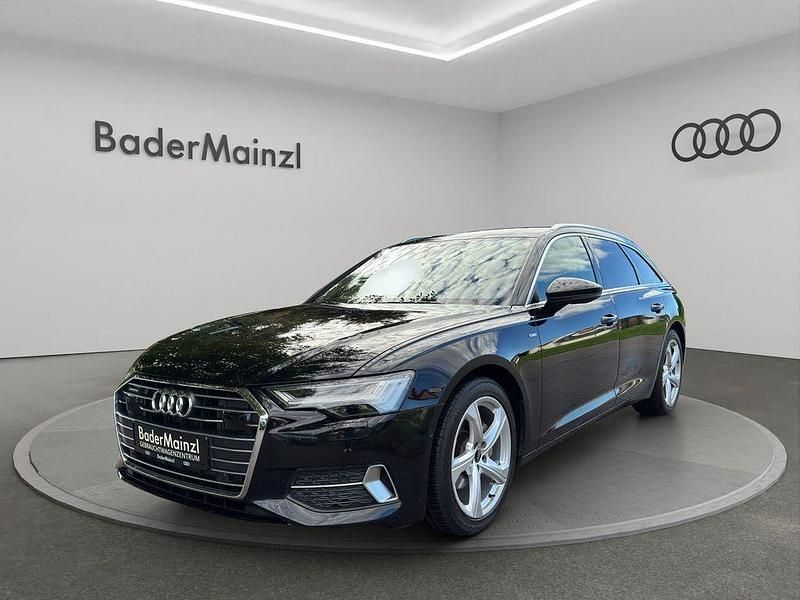 Brillantschwarz Gebraucht 2022 Audi A6 Sport Kombi | 32.930 € (Fairer Preis) - Bild 1/4