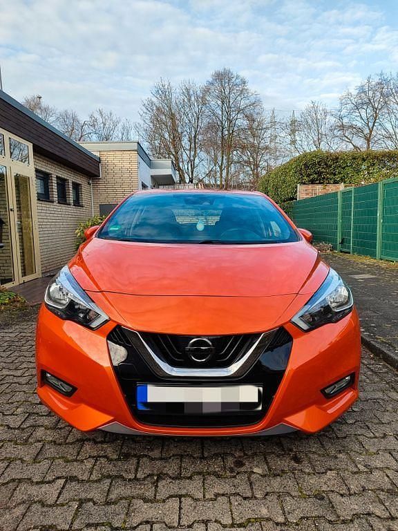 Orange Gebraucht 2019 Nissan Micra Kleinwagen | 8.300 € (Fairer Preis) - Bild 1/4