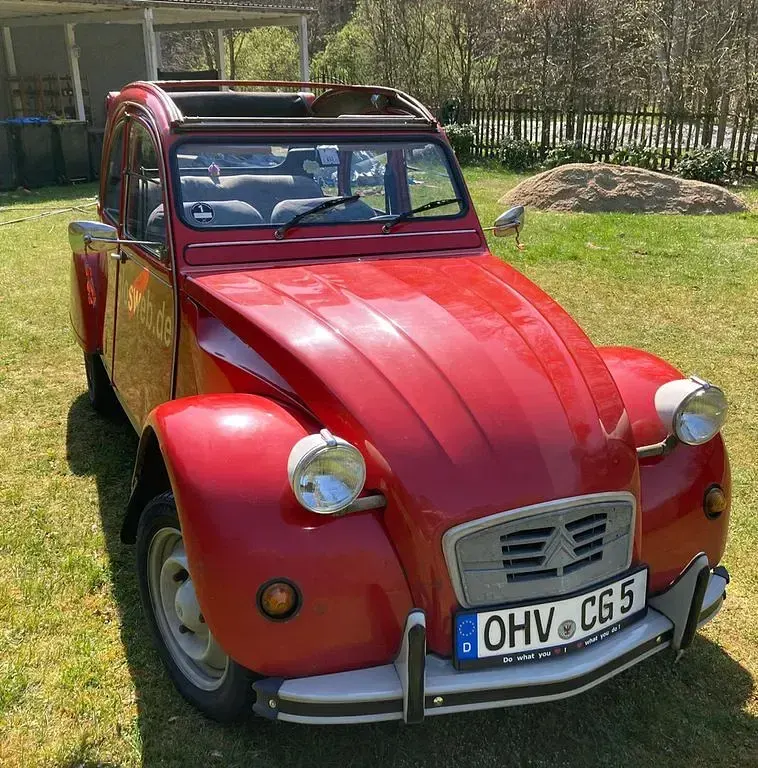 Gebraucht Citroën 2CV 29 PS (21 kW) 1989 Rot Limousine