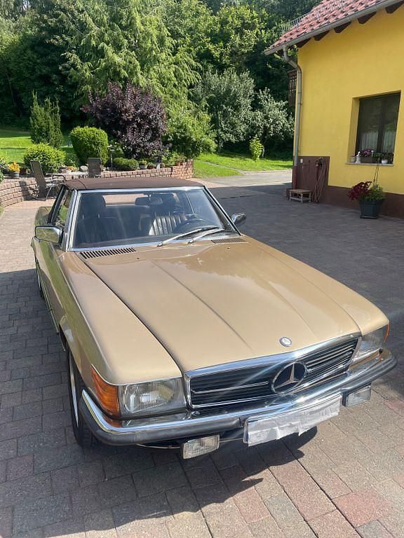 Gold Gebraucht 1982 Mercedes SL280 Cabrio | 25.000 € - Bild 1/4