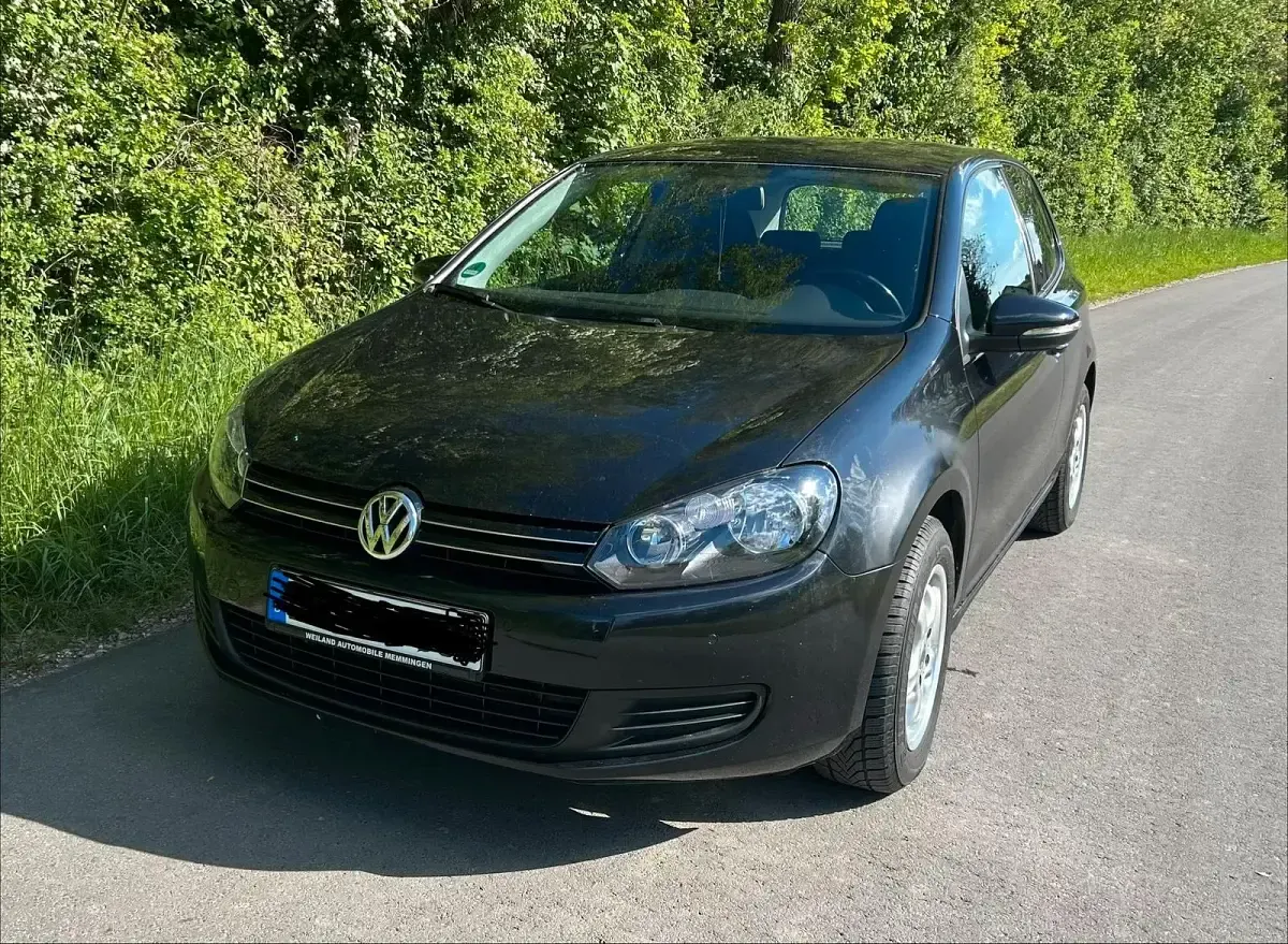 Używany VW Golf 105 KM (77 kW) 2010 Czarny Coupe