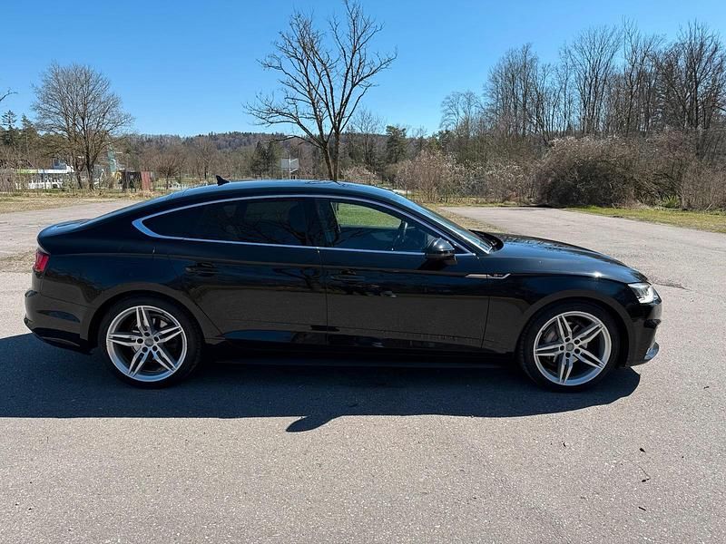 Second-hand Audi A5 S-Line 218 CP (160 kW) 2017 Negru Coupe