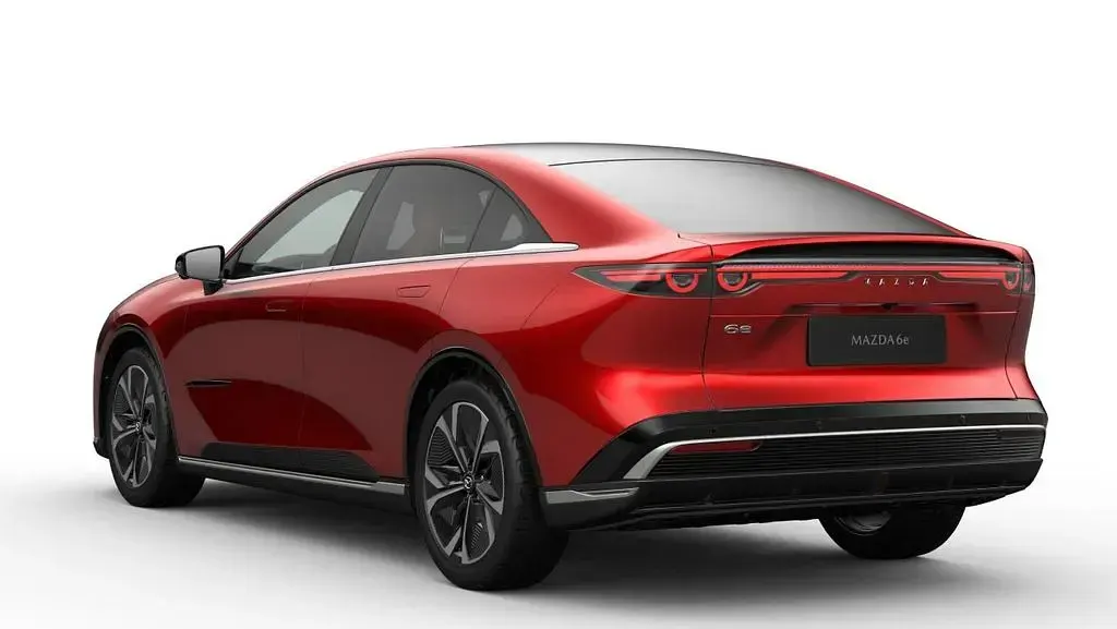 Neu Mazda 6e Takumi-Line 189 kW (258 PS) 2026 Rot Limousine