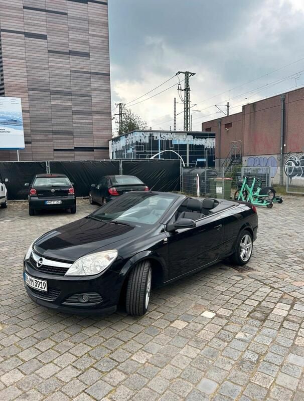 Schwarz Gebraucht 2008 Opel Astra Cabriolet Cabrio | 3.399 € (Fairer Preis) - Bild 1/4