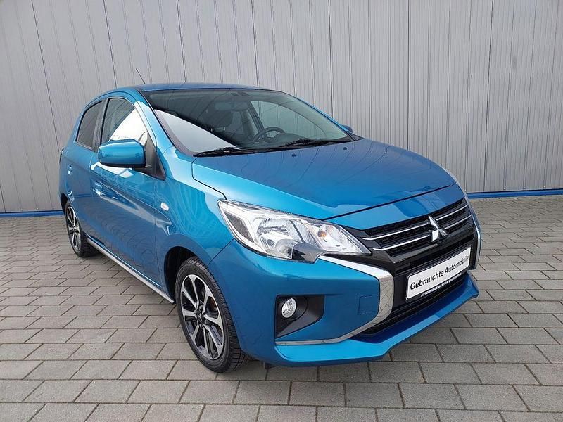 Gebraucht Mitsubishi Space Star 71 PS (52 kW) 2022 Blau Kleinwagen