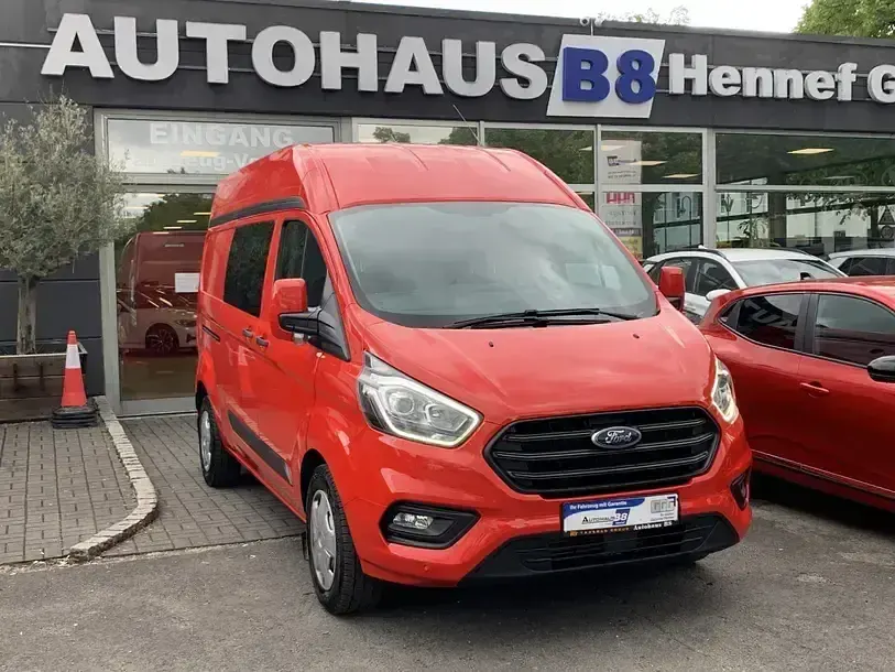 Occasion Ford Transit Custom Trend 131 ch (96 kW) 2021 Rouge Monospace
