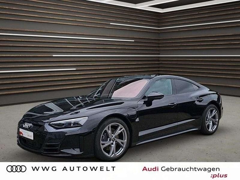 Mythosschwarz metallic Gebraucht 2022 Audi e-tron GT quattro Limousine | 49.980 € (Superpreis) - Bild 1/4