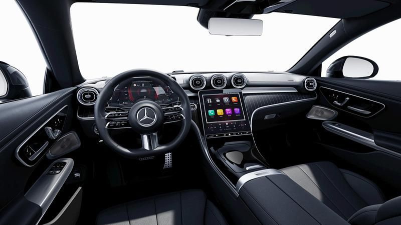 Hightechsilber metallic Neu 2025 Mercedes CLE300 Coupé | 81.914 € (Superpreis) - Bild 1/3