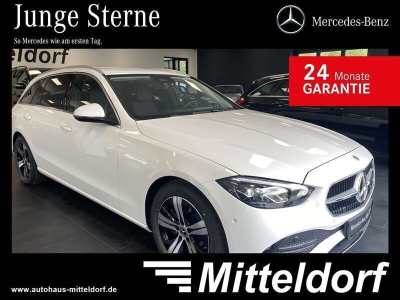 Weiß Gebraucht 2024 Mercedes C200 Advanced Limousine | 38.490 € (Fairer Preis) - Bild 1/4