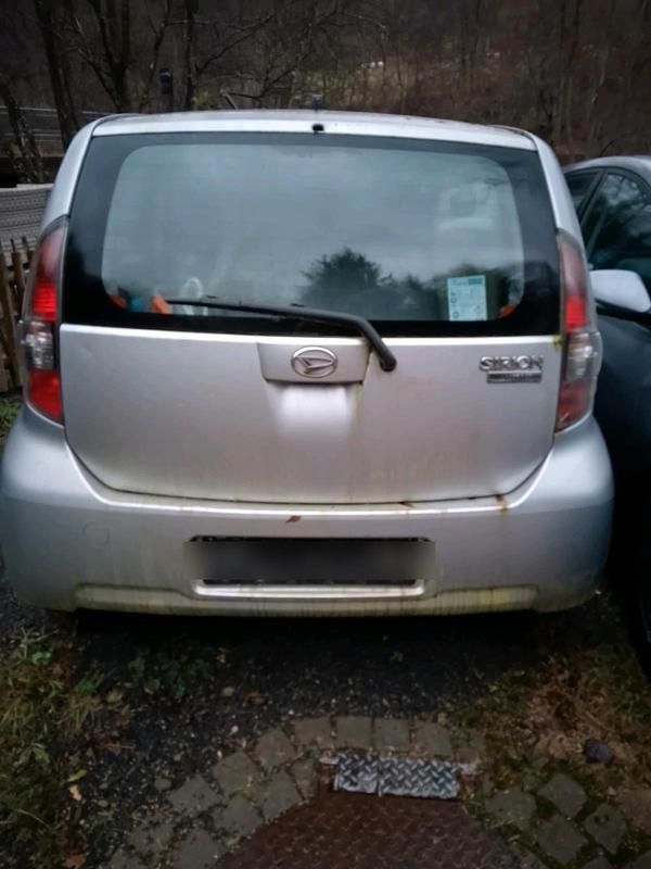 Gebraucht Daihatsu Sirion 2009 Silber Kleinwagen