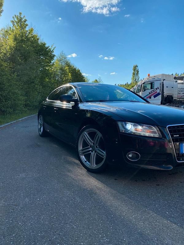 Gebraucht Audi A5 Sportback S-Line 239 PS (175 kW) 2010 Schwarz Kleinwagen
