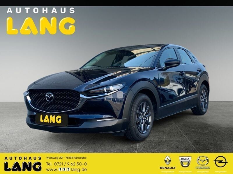 Gebraucht Mazda CX-30 Basis 122 PS (89 kW) 2023 Deep crystal blue (metallic) SUV