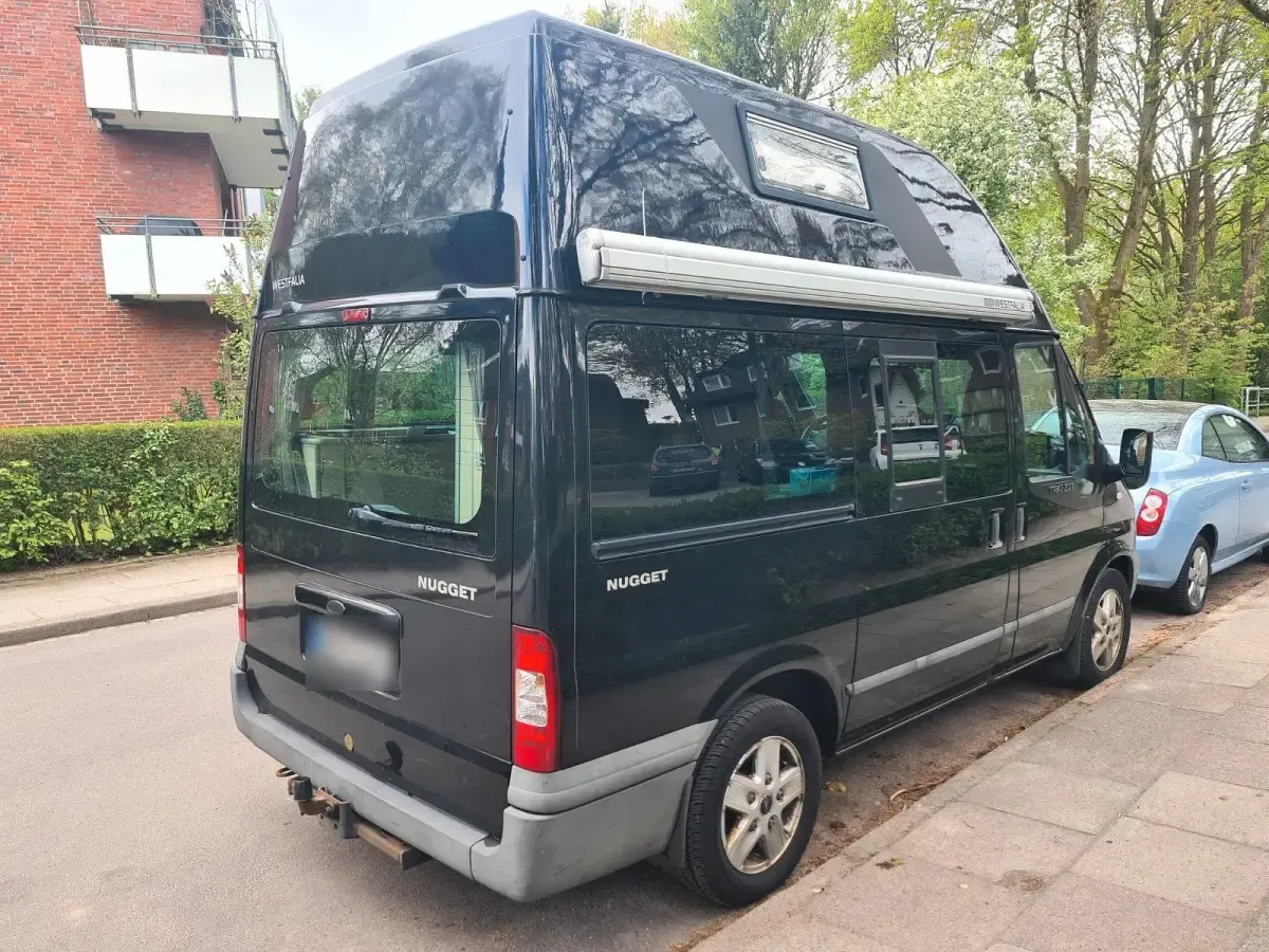 Używany Ford Transit Nugget 140 KM (102 kW) 2013 Czarny Minivan