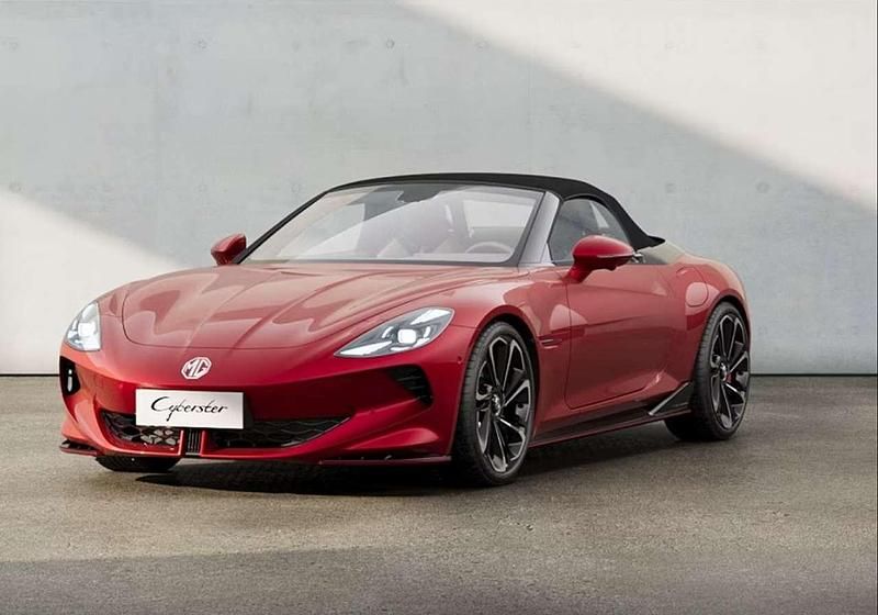 Neu MG Cyberster 250 kW (340 PS) 2025 Rot (diamond red) Cabrio
