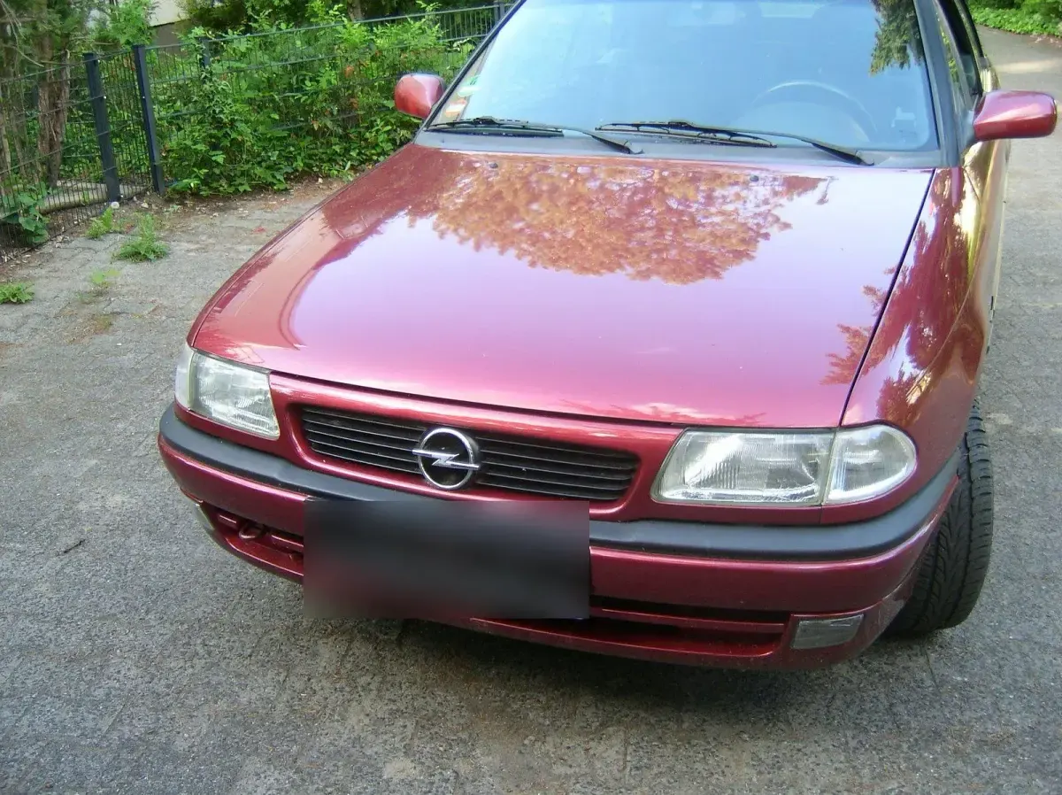 Gebraucht Opel Astra 1996 Rot Cabrio