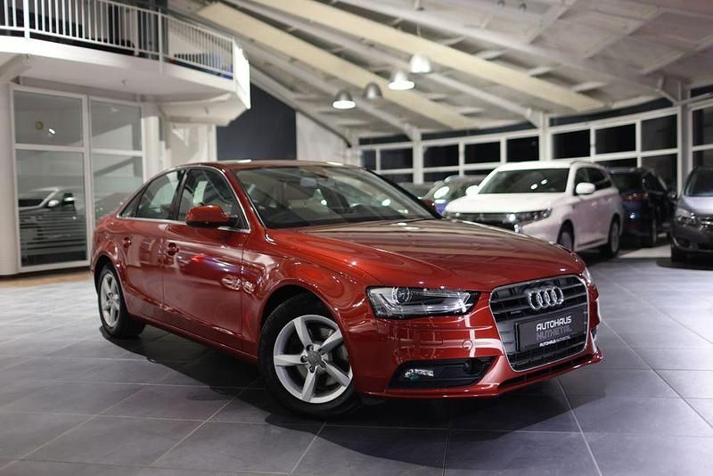 Vulkanrot Gebraucht 2012 Audi A4 Ambiente Limousine | 10.450 € (Etwas zu teuer) - Bild 1/4
