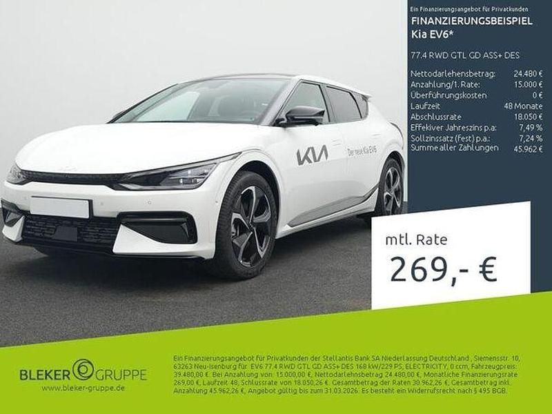 Gebraucht Kia EV6 168 kW (229 PS) 2024 Snow white pearl SUV