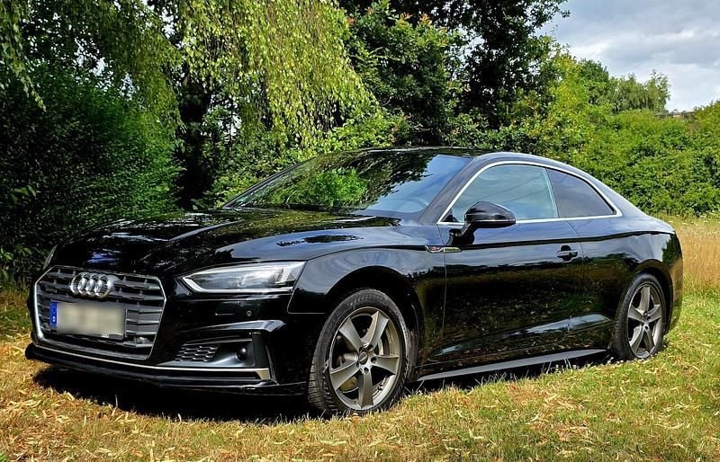 Schwarz Gebraucht 2017 Audi A5 S-Line Coupé | 16.250 € (Guter Preis) - Bild 1/4