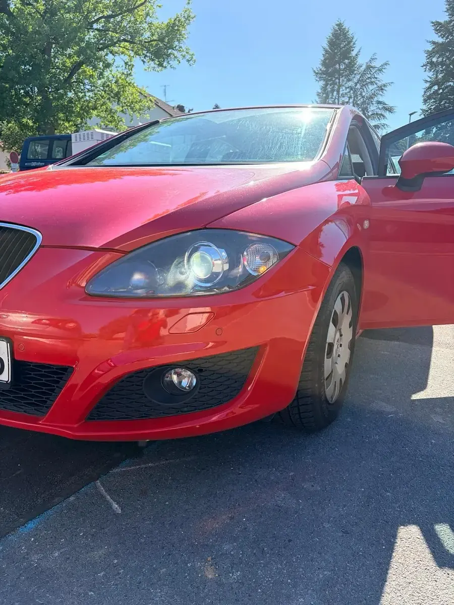 Gebraucht Seat Leon 2010 Rot Kleinwagen