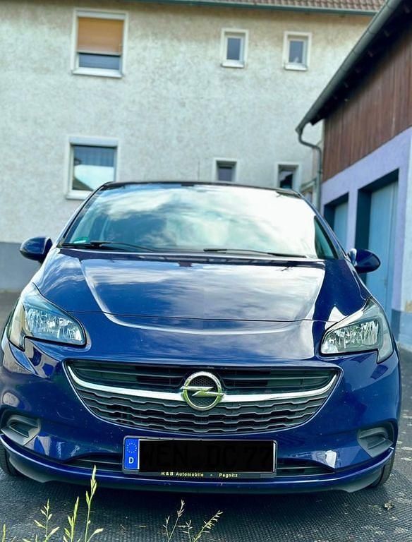 Gebraucht Opel Corsa Edition 90 PS (66 kW) 2015 Blau Coupé