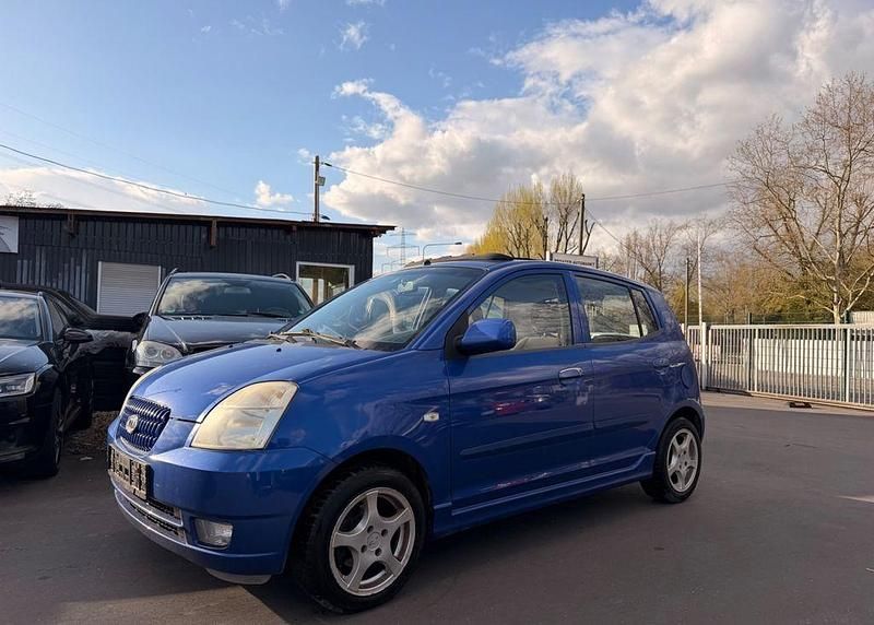 Gebraucht Kia Picanto EX 65 PS (47 kW) 2004 Blau Kleinwagen