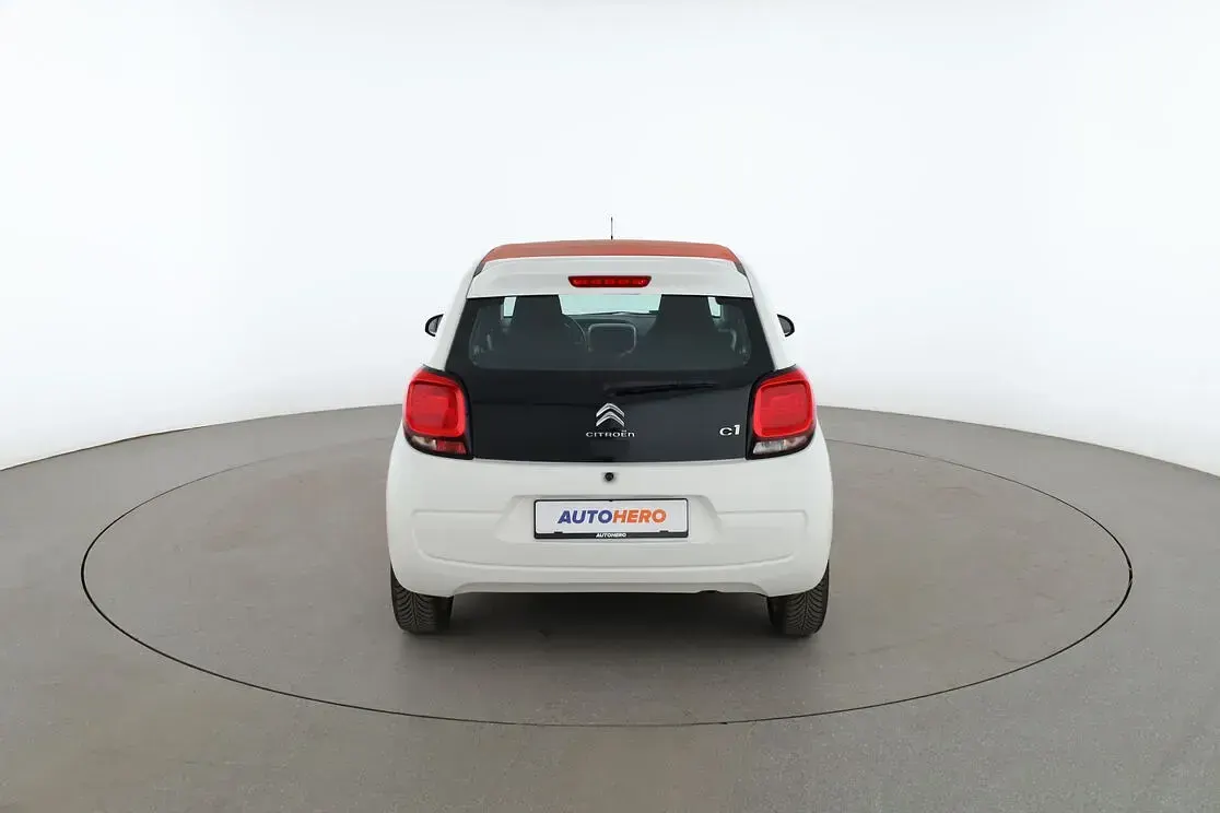 Gebraucht Citroën C1 Feel 2015 Weiß Kleinwagen