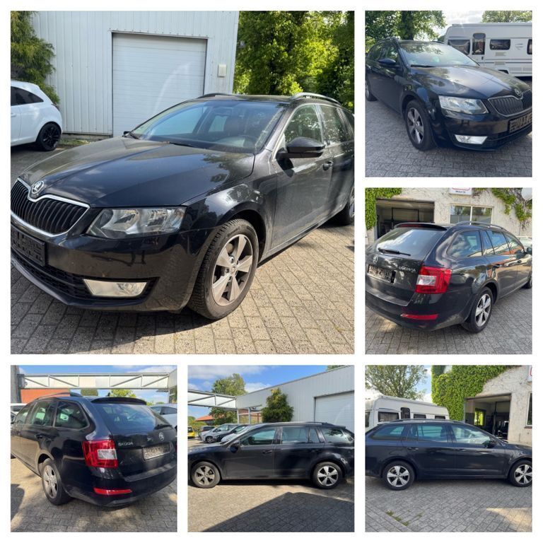 Schwarz Gebraucht 2015 Skoda Octavia Elegance Kombi | 8.999 € (Etwas zu teuer) - Bild 1/4